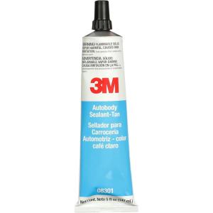 image3M Ultrapro Autobody Sealant 08302 Clear Color HighSolids HeavyBodied FastCuring SolventBased 5 oz TubeTan