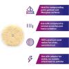 image3M PerfectIt Wool Compounding Pad 05753 9 in Fast Cutting Polishing Pad for Automotives