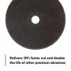 image3M Cubitron II CutOff Wheel 33455 3 in 0625 in x 38 in 5 Pack High Performance Fast Cutting Long Lasting