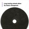 image3M Cubitron II CutOff Wheel 33456 High Performance Fast Cutting Long Lasting 3 in x 04 in x 38 in WheelsCarton