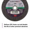image3M Cubitron II CutOff Wheel 33460 4 in 004 in x 38 in 5 Pack High Performance Fast Cutting Long Lasting
