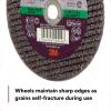 image3M Cubitron II CutOff Wheel 33460 4 in 004 in x 38 in 5 Pack High Performance Fast Cutting Long Lasting