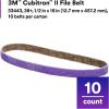 image3M Cubitron II File Belt 33445 60 Grit 12 in x 18 in Pack of 10 File Belts Resin Bonded Spot Weld Removal12 in x 18 in