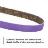 image3M Cubitron II File Belt 33446 80 Grit 12 in x 18 in File Belts Resin Bonded Spot Weld Removal Pack of 1012 in x 18 in Pack of 2
