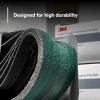 image3M Green Corps Abrasive File Belt 36516 40 Grit 12 in x 18 in Pack of 20 Belts Resin Bonded Spot Weld Removal