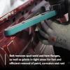 image3M Green Corps Abrasive File Belt 36516 40 Grit 12 in x 18 in Pack of 20 Belts Resin Bonded Spot Weld Removal