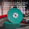 image3M Green Corps Fibre Disc 36507 5 in x 78 in 40 Grit 20 Pack Ceramic Abrasive Disc Resin Bond Uniform Cut7 in