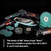 image3M Green Corps Roloc Disc 36525 40 Grit 2 in Pack of 25 Heavy Duty Quick Change Discs for Grinding Coating Removal Fast Cutting