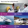 image3M PerfectIt Gelcoat Light Cutting Polish  Wax 36110 1 Quart OneStep Process Removes Scratches and Swirls Light Oxidation Remover for Boats and RVs1 Quart