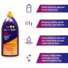 image3M PerfectIt Gelcoat Light Cutting Polish  Wax 36110 1 Quart OneStep Process Removes Scratches and Swirls Light Oxidation Remover for Boats and RVs1 Quart
