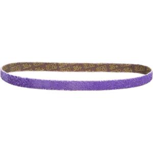 image3M Cubitron II File Belt 33445 60 Grit 12 in x 18 in Pack of 10 File Belts Resin Bonded Spot Weld Removal12 in x 18 in