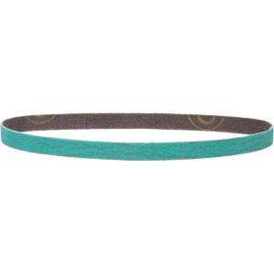 image3M Green Corps Abrasive File Belt 36516 40 Grit 12 in x 18 in Pack of 20 Belts Resin Bonded Spot Weld Removal