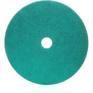 image3M Green Corps Fibre Disc 36507 5 in x 78 in 40 Grit 20 Pack Ceramic Abrasive Disc Resin Bond Uniform Cut5 in