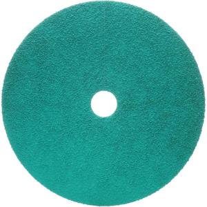 image3M Green Corps Fibre Disc 36507 5 in x 78 in 40 Grit 20 Pack Ceramic Abrasive Disc Resin Bond Uniform Cut7 in