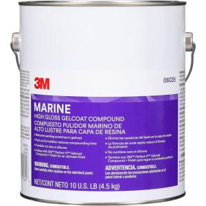 image3M Marine High Gloss Gelcoat Compound 06025 10 lb White