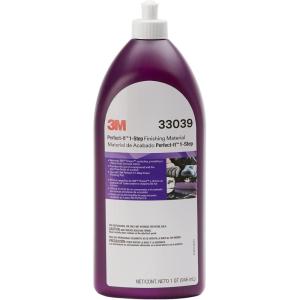image3M Perfect It 1 Step Finishing Material 33039 for Paint Finishing Cars Trucks and Other Painted Surfaces 32 fl oz 6Case Purple