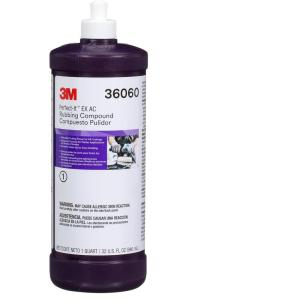 imagePerfectIt PerfectIt EX AC Rubbing Compound 36060 Fast Cutting High Performing 1 qt 32 fl oz