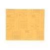 image3M Gold Abrasive Sheet 02548 P100 grade 9 in x 11 in 50 sheets per pack 5 packs per case11in x 9in