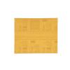image3M Gold Abrasive Sheet 02548 P100 grade 9 in x 11 in 50 sheets per pack 5 packs per case11in x 9in