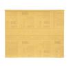 image3M Gold Abrasive Sheet 02548 P100 grade 9 in x 11 in 50 sheets per pack 5 packs per case11in x 9in