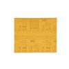 image3M Gold Abrasive Sheet 02548 P100 grade 9 in x 11 in 50 sheets per pack 5 packs per case11in x 9in