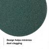 image3M Green Corps Hookit Sanding Discs 01545 No Hole 5 in 40 Grade Pack of 100 Production Discs for Coating Removal Metal Surfaces Auto Sanding8