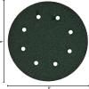 image3M Green Corps Hookit Sanding Discs 01545 No Hole 5 in 40 Grade Pack of 100 Production Discs for Coating Removal Metal Surfaces Auto Sanding8
