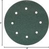 image3M Green Corps Hookit Sanding Discs 01545 No Hole 5 in 40 Grade Pack of 100 Production Discs for Coating Removal Metal Surfaces Auto Sanding8