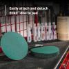 image3M Green Corps Stikit Sheet 02230 234 in x 16 12 in 80 Grade Pack of 100 Production Sheets for Coating Removal Metal Surfaces Auto SandingDisc