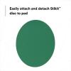 image3M Green Corps Stikit Sheet 02230 234 in x 16 12 in 80 Grade Pack of 100 Production Sheets for Coating Removal Metal Surfaces Auto SandingDisc