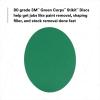 image3M Green Corps Stikit Sheet 02230 234 in x 16 12 in 80 Grade Pack of 100 Production Sheets for Coating Removal Metal Surfaces Auto SandingDisc