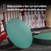 image3M Green Corps Stikit Sheet 02230 234 in x 16 12 in 80 Grade Pack of 100 Production Sheets for Coating Removal Metal Surfaces Auto SandingDisc