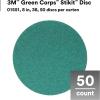 image3M Green Corps Stikit Sheet 02230 234 in x 16 12 in 80 Grade Pack of 100 Production Sheets for Coating Removal Metal Surfaces Auto SandingDisc