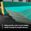 image3M Green Corps Stikit Sheet 02230 234 in x 16 12 in 80 Grade Pack of 100 Production Sheets for Coating Removal Metal Surfaces Auto SandingSheet