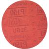 image3M Hookit Red Abrasive Disc 01677 8 in 80 Grit No Hole Pack of 25 for Auto Sanding Primer Sanding ECoat SandingGrade P150