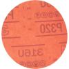 image3M Hookit Red Abrasive Disc 01677 8 in 80 Grit No Hole Pack of 25 for Auto Sanding Primer Sanding ECoat SandingGrade P320