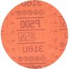 image3M Hookit Red Abrasive Disc 01677 8 in 80 Grit No Hole Pack of 25 for Auto Sanding Primer Sanding ECoat SandingGrade P500