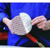 image3M Hookit Red Abrasive Disc 01677 8 in 80 Grit No Hole Pack of 25 for Auto Sanding Primer Sanding ECoat SandingGrade P800