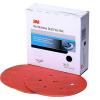 image3M Hookit Red Abrasive Disc 01677 8 in 80 Grit No Hole Pack of 25 for Auto Sanding Primer Sanding ECoat SandingGrade P800