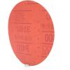 image3M Hookit Red Abrasive Sanding Discs 01219 No Hole 6 in 320 Grade Pack of 50 Discs for Auto Sanding Primer Sanding ECoat Sanding