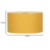 image3M Stikit Gold Sheet Roll 236U 02593 234quot x 45 yd P240 Grade Grit Sheet Roll for Automotive Abrasives2 34 in x 25 yd