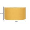 image3M Stikit Gold Sheet Roll 236U 02593 234quot x 45 yd P240 Grade Grit Sheet Roll for Automotive Abrasives2 34 in x 45 yd