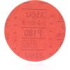 image3M Stikit Red Abrasive PSA Disc 01116 6 in P80 100 Disc Roll for Auto Sanding Primer Sanding Rough Feather EdgingP180