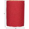 image3M Stikit Red Abrasive PSA Disc 01116 6 in P80 100 Disc Roll for Auto Sanding Primer Sanding Rough Feather EdgingP80