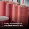 image3M Stikit Red Abrasive Sanding Discs 01112 No Hole 6 in 180 Grade Pack of 100 Discs for Auto Sanding Primer Sanding ECoat