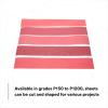 image3M Stikit Red Abrasive Sheet Roll 01682 No Hole 234 in x 25 yd 320 Grade Automotive Sanding Roll Sandpaper for Coating Removal Body Repair Auto Sanding
