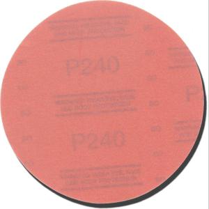image3M Hookit Red Abrasive Disc 01677 8 in 80 Grit No Hole Pack of 25 for Auto Sanding Primer Sanding ECoat SandingGrade P240
