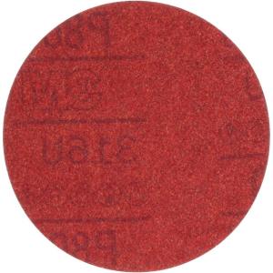 image3M Hookit Red Abrasive Disc 01677 8 in 80 Grit No Hole Pack of 25 for Auto Sanding Primer Sanding ECoat SandingGrade P80
