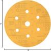 image3M Hookit Gold Disc 216U 00916 3 in P500 Grade 50 Discs Automotive Abrasive Discs Packaging May Vary6