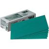 image3M Green Corps Production Resin Sheet 02225 80 grade 3 23 in x 9 in 100 sheets per carton3 23 in x 9 in